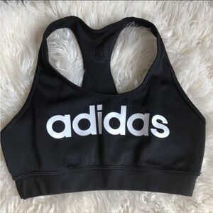 Adidas Black Climalite Sports Bra
